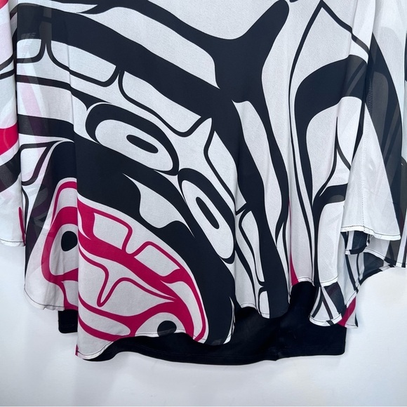 Native Origins Chiffon Blouse - Raven Box Size XXXL - Picture 12 of 12
